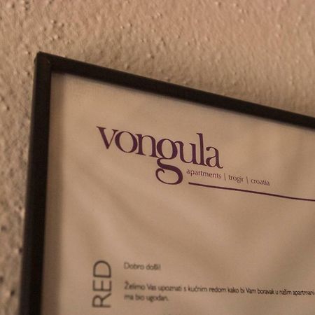 Apartments Vongula Trogir Bagian luar foto